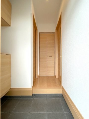 エスポアール国分の玄関|シンプルで使いやすい玄関です