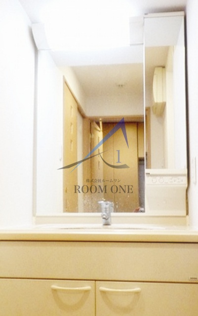 ルーブル富士見台の洗面所|洗面台です。