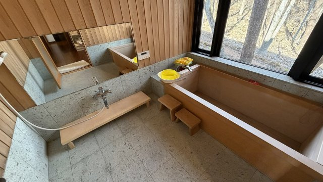【動画付き】旧軽井沢倶楽部 遊び心満載の間取りの中古戸建の浴室