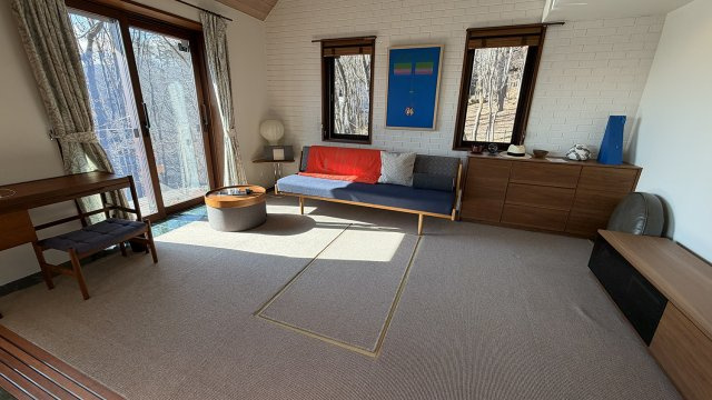 【動画付き】旧軽井沢倶楽部 遊び心満載の間取りの中古戸建の和室|LDKにつながった、1F和室
