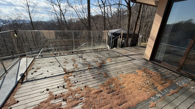【動画付き】旧軽井沢倶楽部 遊び心満載の間取りの中古戸建のその他|デッキ