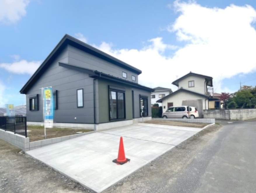 【新築戸建】伊勢崎市宮子町の外観|■外観｜今から見たい！大歓迎です♪お気軽にお問い合わせください♪オウチ探しは木ノ葉プランニング♪