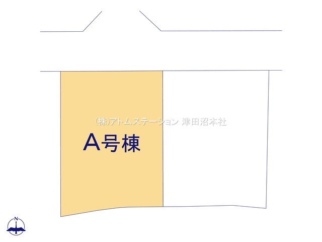 【区画図】 | アトムセレクト船橋市大穴北8丁目508番　A号棟