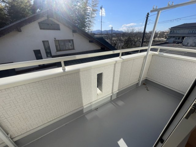 【バルコニー】 | 笠間市美原4LDK中古住宅