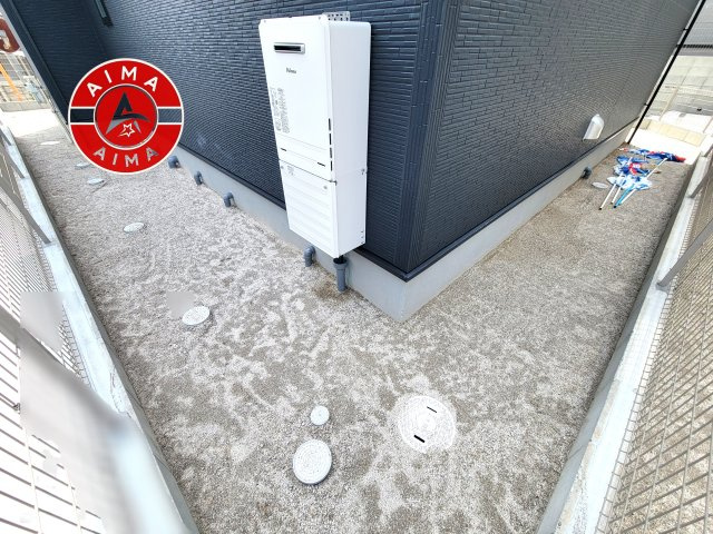 福岡市西区拾六町4丁目第1-3（2号棟）の庭|お庭の付いた物件です