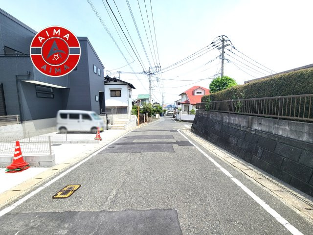 福岡市西区拾六町4丁目第1-3（3号棟）の前面道路含む現地写真|前面道路です。