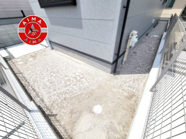 福岡市西区拾六町4丁目第1-3（3号棟）の庭|お庭で自由な時間を過ごせます。