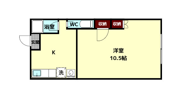 ロイヤル学園前Ⅱの間取り