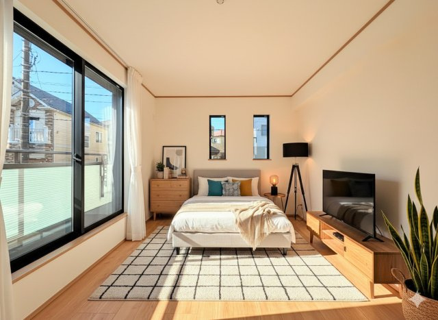 戸塚区前田町　新築戸建てのその他|［モデルハウス］◆柔らかい陽光が差し込む明るいお部屋を演出する設計。彩光の取れる窓が気持ちの良いお部屋を創り上げます。
