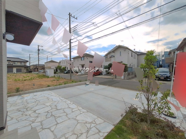 所沢市東狭山ケ丘3丁目・全5棟　新築一戸建　4号棟の駐車場|2026年5月26日撮影