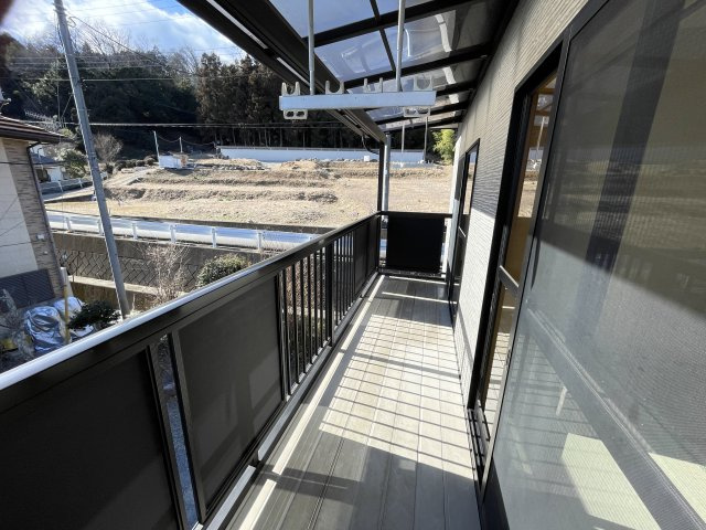 藤岡市鬼石　中古1280のバルコニー