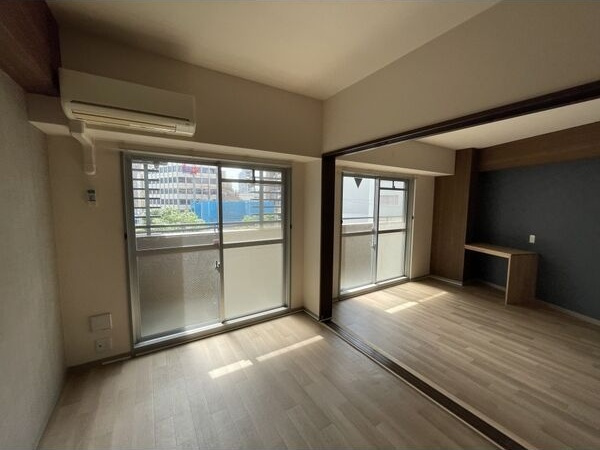 インプルーブ天六のバルコニー