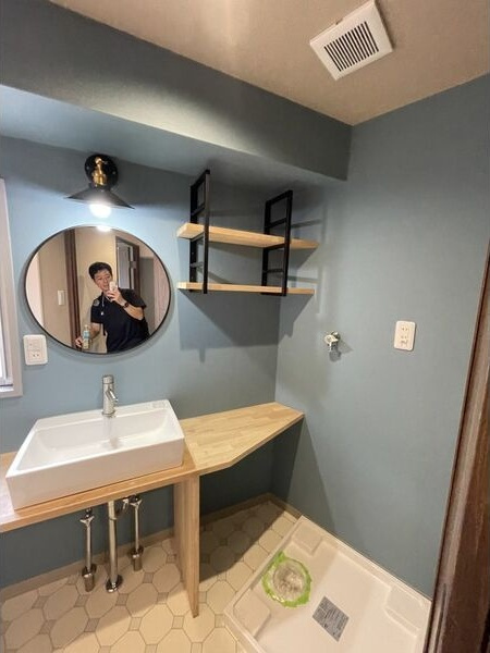 インプルーブ天六の洗面所