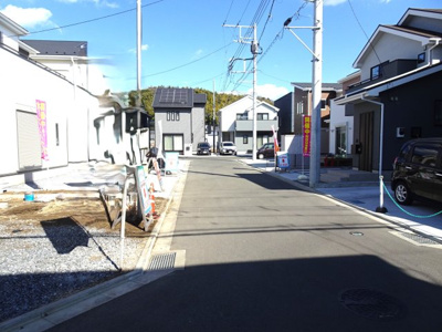 【前面道路含む現地写真】 | 新築　京王相模原　JR横浜線　相模線　橋本駅　城山１