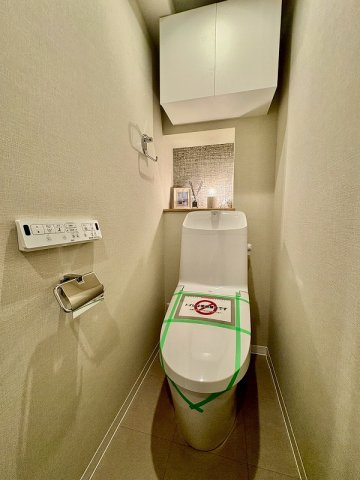 レーベンハイム板橋フィーリアのトイレ|水回りリノベーション済みにつき快適です