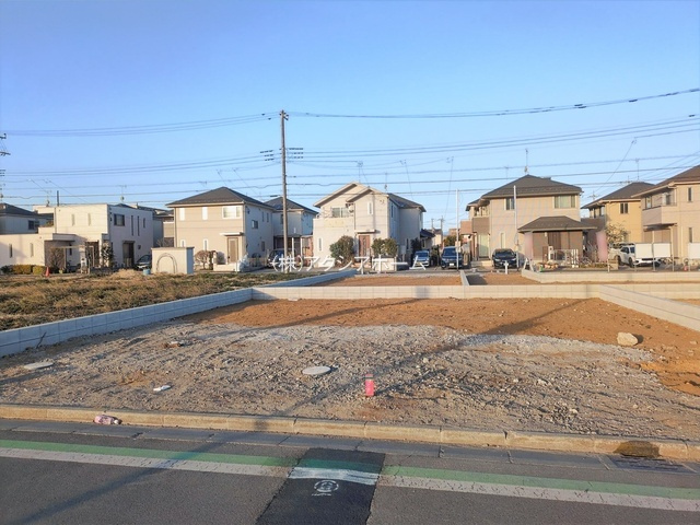 所沢市東狭山ケ丘3丁目・全５棟　新築一戸建　5号棟の外観|現地写真　2026年1月26日撮影