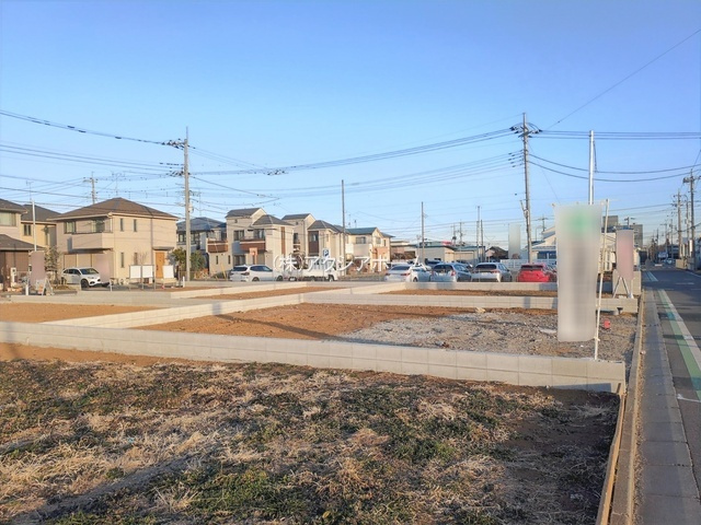 所沢市東狭山ケ丘3丁目・全５棟　新築一戸建　5号棟の外観|現地写真　2026年1月26日撮影