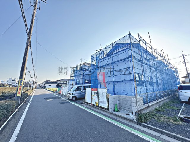 所沢市東狭山ケ丘3丁目・全５棟　新築一戸建　5号棟の外観|現地写真　2026年1月26日撮影