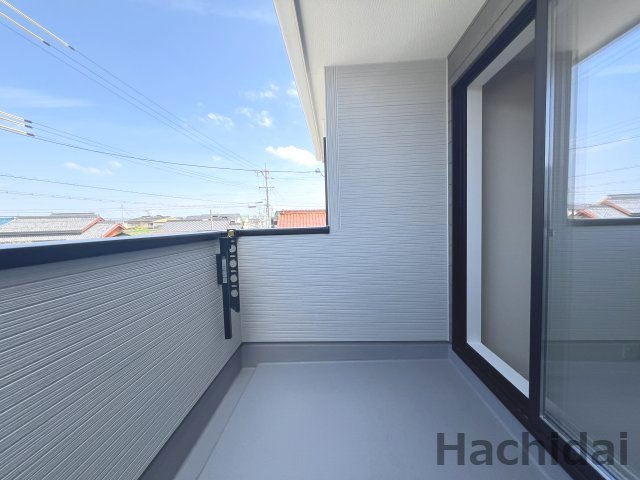 高浜市呉竹町7丁目　新築分譲住宅＜1号棟＞のバルコニー