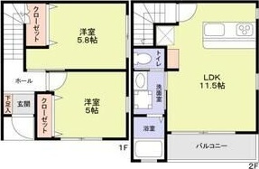 エターナルシー泉台の間取り