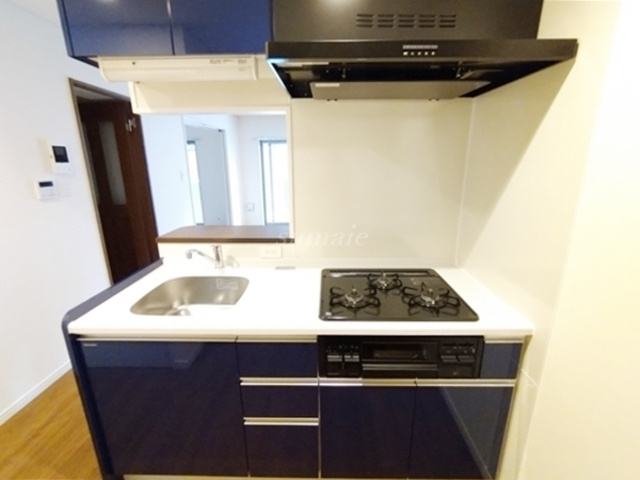 Y・Kレジデンス赤羽西のキッチン|お料理しやすいガスコンロです☆
