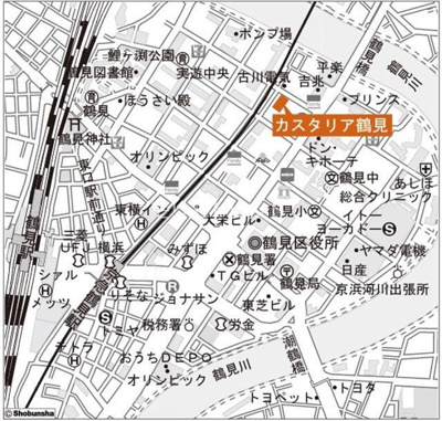 【地図】 | カスタリア鶴見