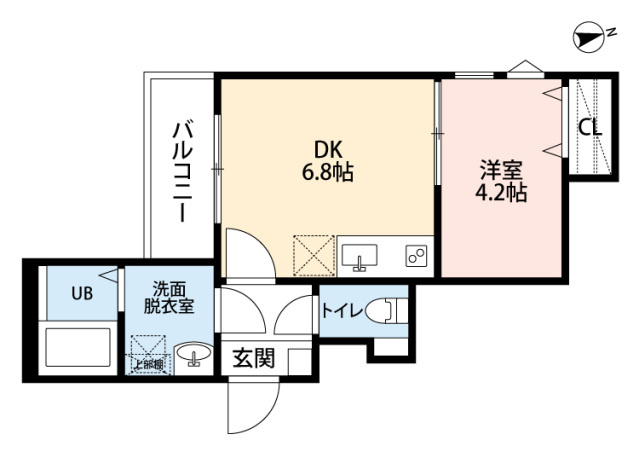 CHERIM試験場前Ⅰの間取り