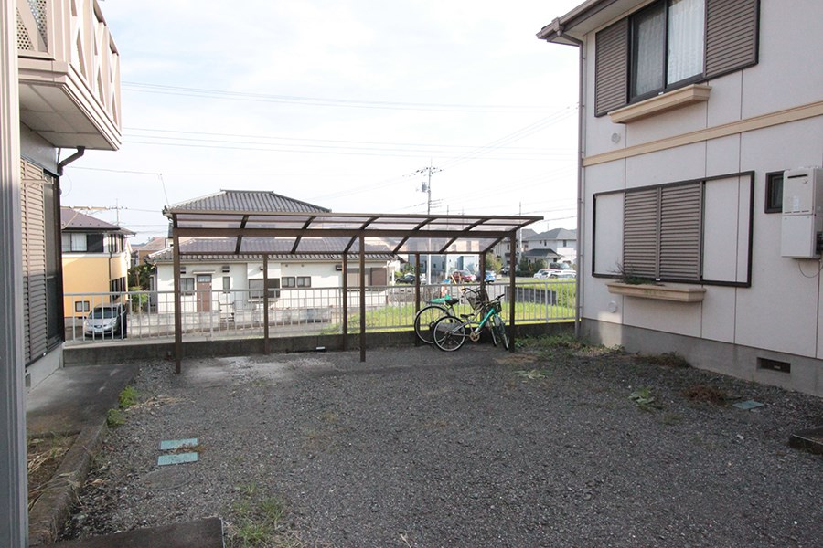 フレグランス美杉台Bの外観|駐輪場
