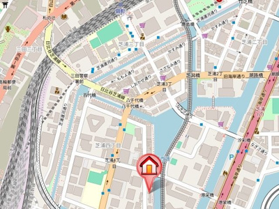 【地図】 | レジディア芝浦