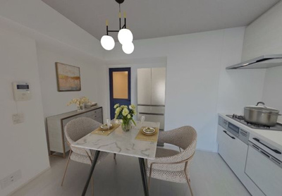 【居間・リビング】 | レジディア芝浦 | ゆったりとした居間です