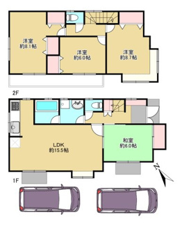 【間取り】 | 三郷市戸ヶ崎１丁目戸建