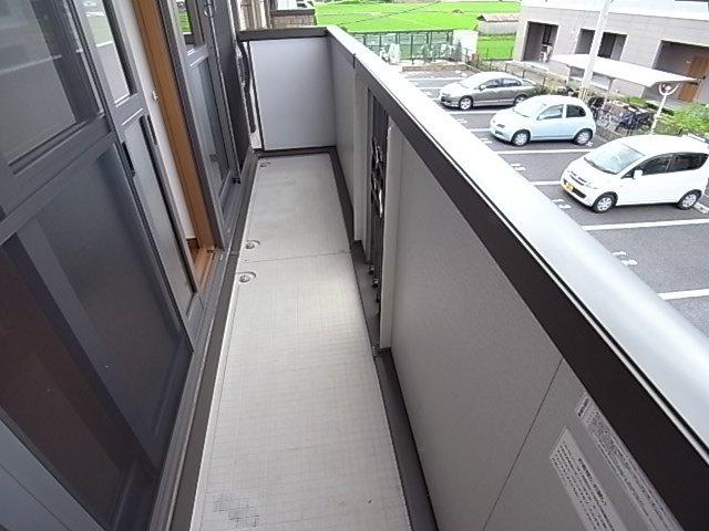 メゾンプレミールＢのバルコニー