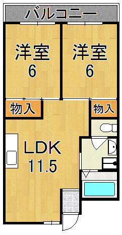 シティコープ新大宮の間取り