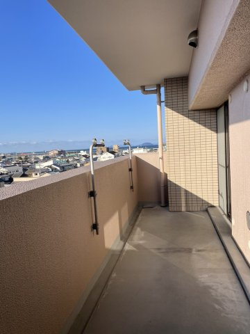 藤和神田町ハイタウンのバルコニー|7階の南側バルコニーです！眺望・陽当り・通風良好です！