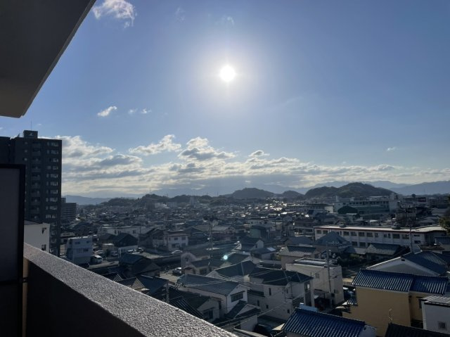 藤和神田町ハイタウンの展望|7階の南側バルコニーです！眺望・陽当り・通風良好です！