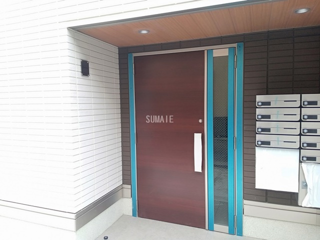 アナシエ神谷のエントランス|こちらが入口です☆