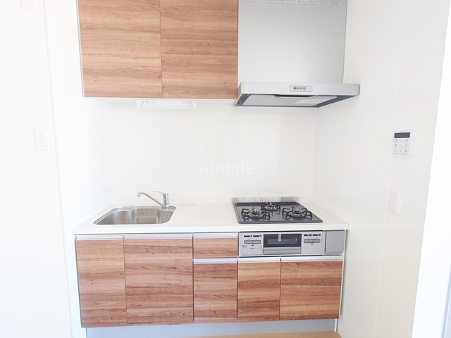 アナシエ神谷のキッチン|お料理しやすいガスコンロです☆