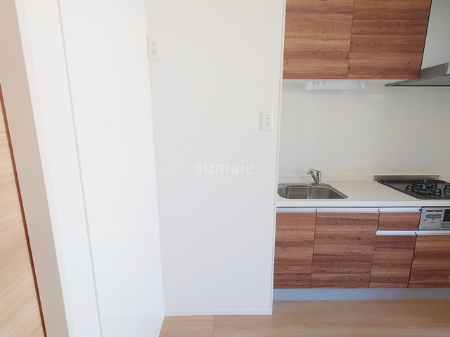 アナシエ神谷のキッチン|冷蔵庫置き場です☆