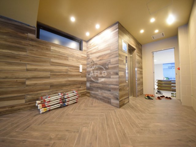 プレサンス難波マジョリティのロビー|プレサンス難波マジョリティ　ロビー