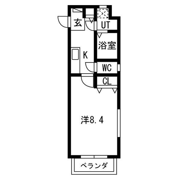 アヴニールＴの間取り