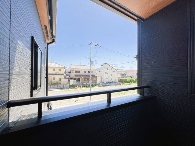 桜井市大福　全４棟のバルコニー|バルコニー付きです