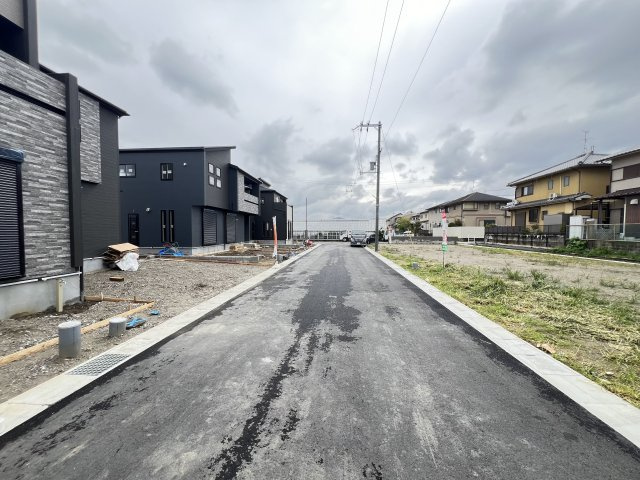 桜井市大福　全４棟の前面道路含む現地写真