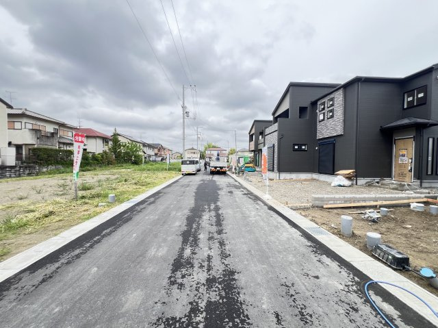 桜井市大福　全４棟の前面道路含む現地写真
