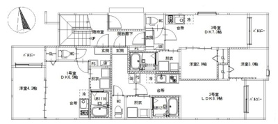 【区画図】 | 西新井栄町一丁目