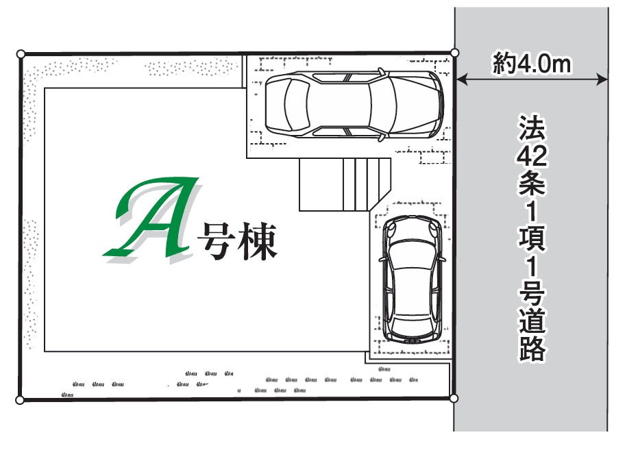 【仲介手数料無料】ハートフルタウン狭山水野45期　全1棟　の区画図