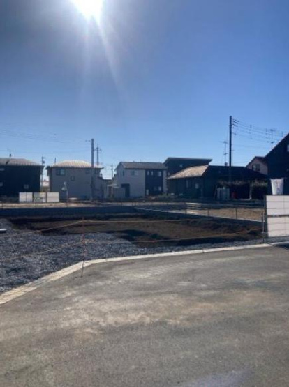 【前面道路含む現地写真】 | かすみがうら市下稲吉2期　新築戸建　8号棟