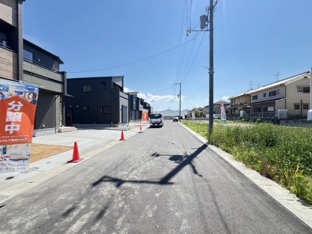 桜井市大福　全４棟の前面道路含む現地写真