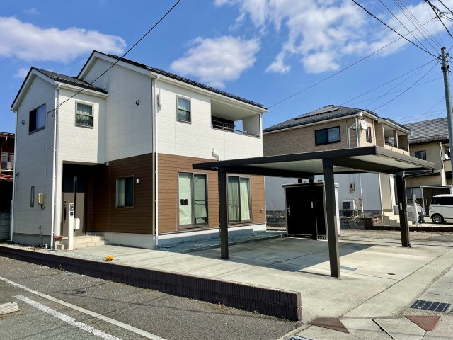 【外観】 | 中古戸建　山形市江俣1丁目 | 4LDKです♪リビングに和室隣接の過ごしやすい間取りです。