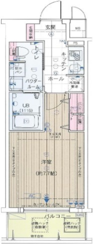 【間取り】 | アドバンス大阪ドーム前
