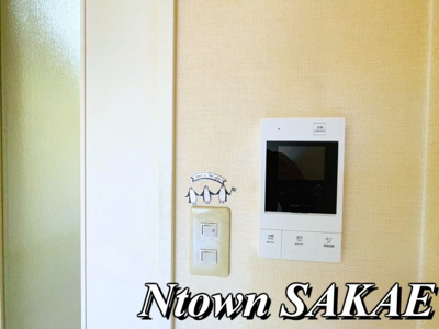 【セキュリティ】 | カサグランデ新栄 | モニター付きインターフォンです